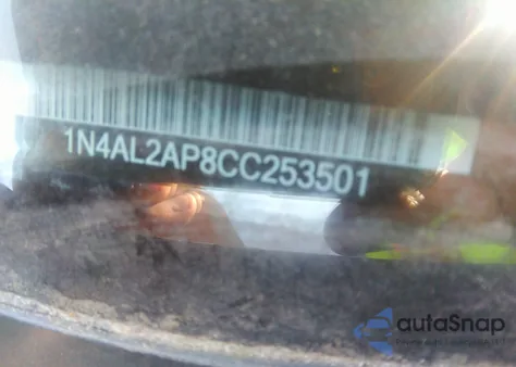 2012 Nissan Altima 2.5 S z USA, uszkodzony, nr VIN 1N4AL2AP8CC253501